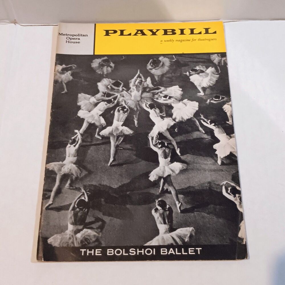 The Bolshoi Ballet Metropolitan Opera House Playbill-59-Highlights II-Swan Lake